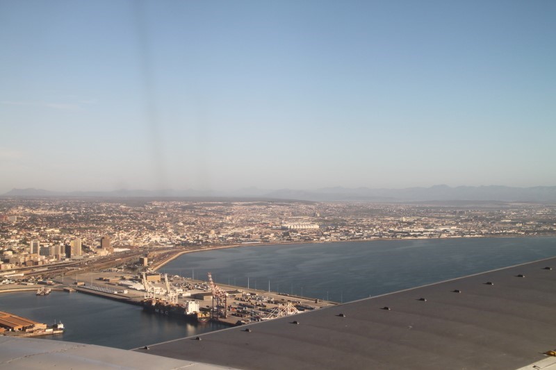 Port Elizabeth from the air view