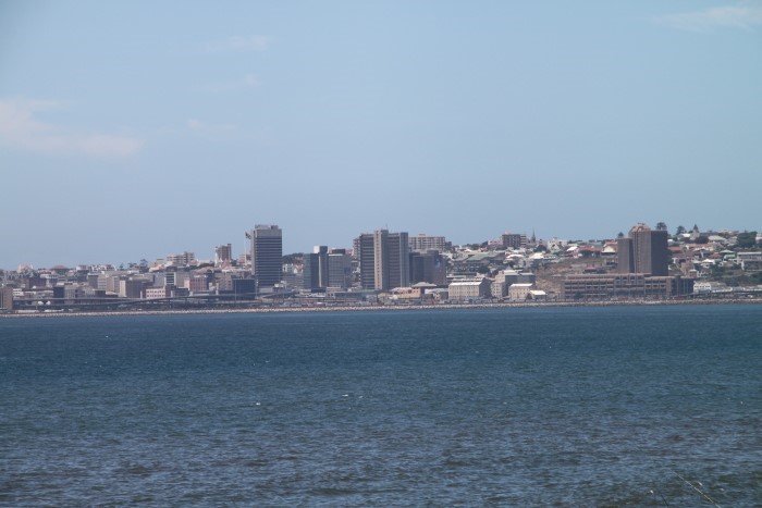 Beach from the sea